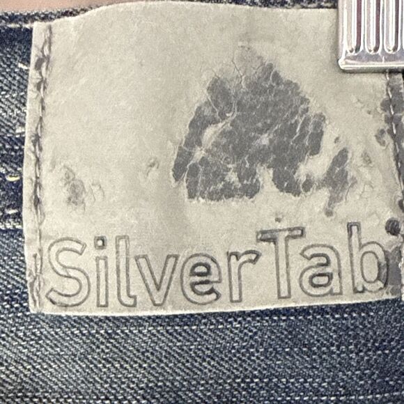 Vintage Silver Tab by Levi's Loose Fit Jeans Mens W32 L32 Blue Denim 90s Y2K - Picture 12 of 13